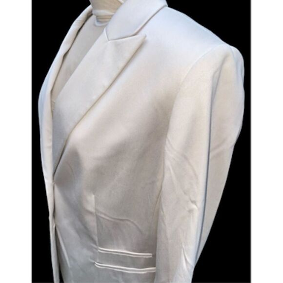 Alex Marie Blazer Sz 16W Khaki Lined Wardrobe Staple Plus Size - Picture 8 of 15